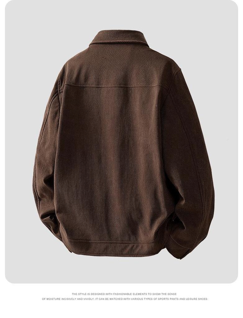 Men's Retro Lapel Jacket: Versatile and Casual Winter Trend