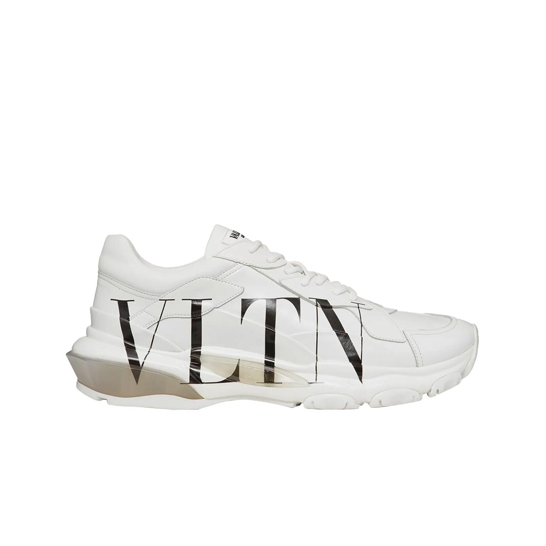

Valentino Bounce Calfskin Sneakers White Black EU 40
