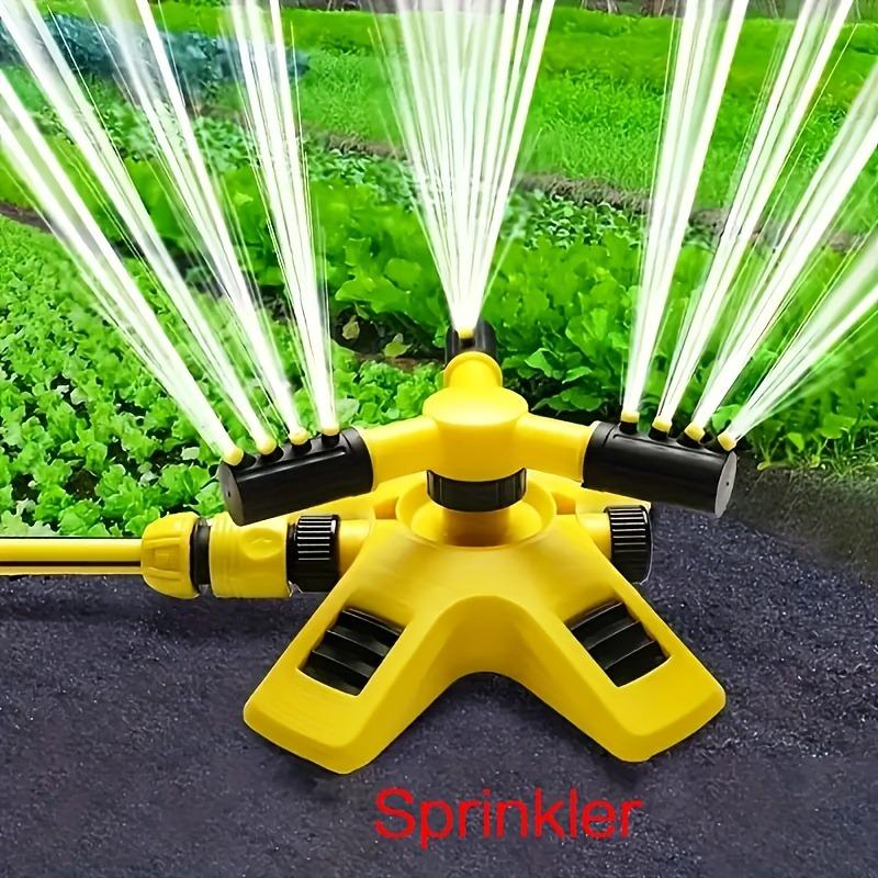 Durable 360-Degree Automatic Rotating Sprinkler Head | No Battery Needed, Ideal for Lawn & Garden Irrigation, Garden Watering Solution