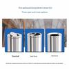 Commercial Stainless Steel Public Waste Bin