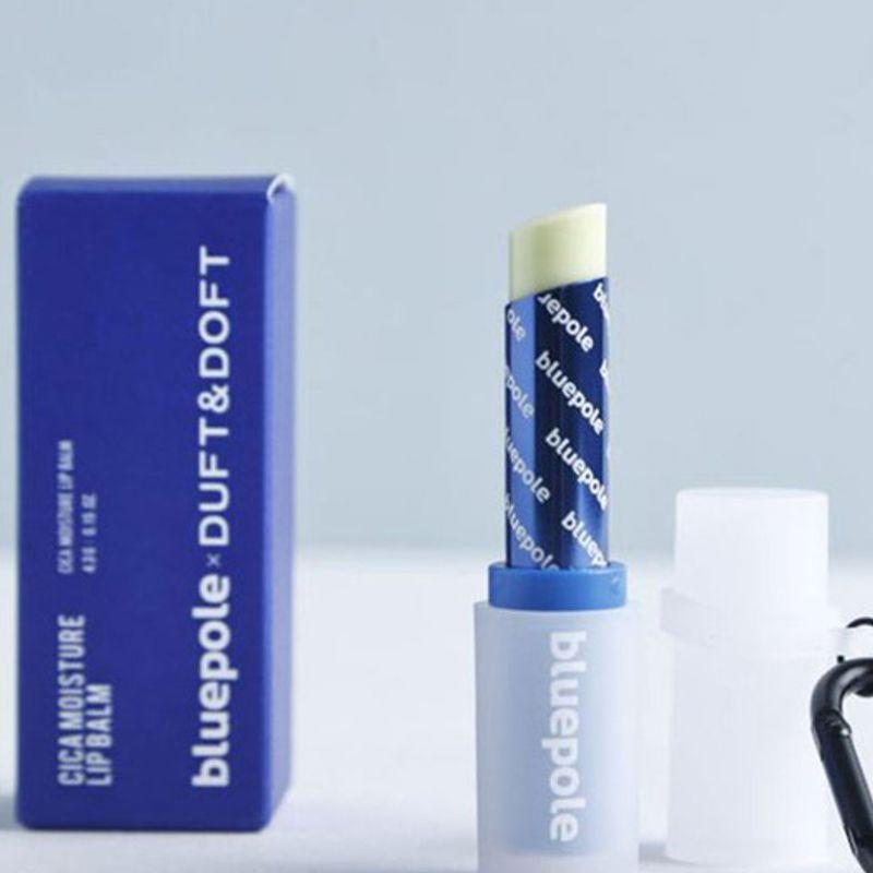 

BLUEPOLE BEAUTY Bluepole Lip Balm 4.3g Cica Menthol Tinted Highly Moisturizing Wrinkle-Improving Low-Irritation Keyring Lip Care Cica Moisture Lip Balm