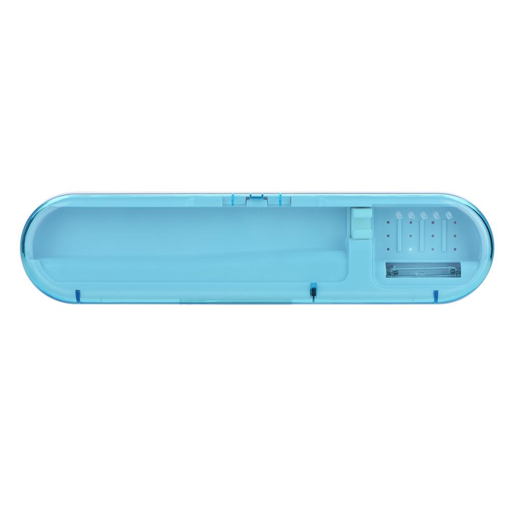 Antibacteria UV Light Portable Toothbrush Sterilizer Sanitizer Cleaner Disinfection Blue
