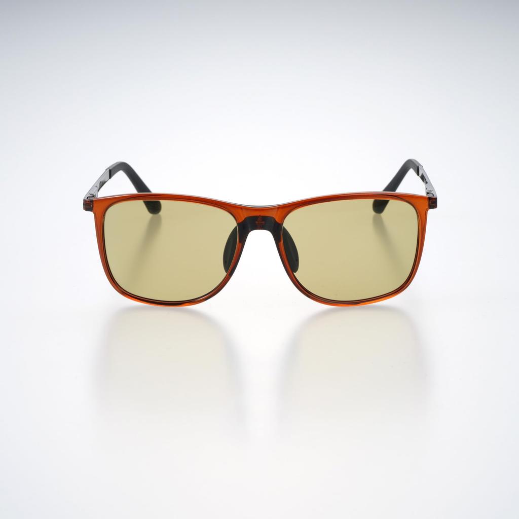 BUNNY WALK Golf Sunglasses Clear Brown GREEN FOCUS BW-021 BW-0213G