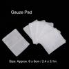 200pcs 6 X 8cm Gauze Pads Wound Dressing Emergency Aid Nursing Care Gauze