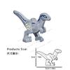 Dinosaur World Chase Tyrannosaurus Rex Triceratops Stegosaurus Action Figures Building Blocks Accessories Toys for Children