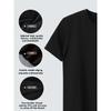 Taglie Europee T-shirt da Uomo con Stampa Grafica Teschio e Orsetto