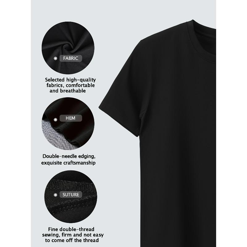 Taglie Europee T-shirt da Uomo con Stampa Grafica Teschio e Orsetto