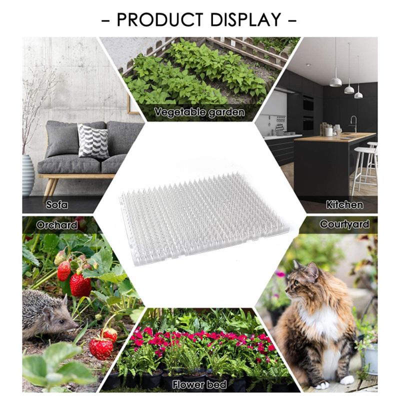 Pet Transparent Thorn Pad Indoor Outdoor Garden Thickened Anti-climbing Pad Protective Mat