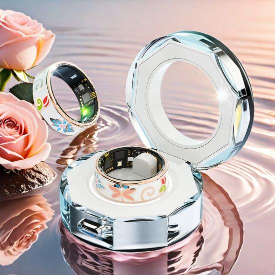 Smart Ring Health Waterproof Universal Bluetooth-compatible Tracker IP68 Sleep Tracking Motion Monitoring Smart