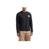 Emporio Armani EA7 Letter Print Crew Neck Long Sleeve Sweatshirt Men sweatshirt Black 7M000016-AF10429-UC001