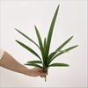 1Pc Simulation Green Soft Glue Clivia Office Home Display Set for Outdoor Courtyard Garden Home Decoration