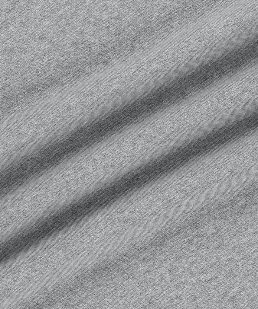 BROWNBREATH Stamp Tag Tee - Melange Gray