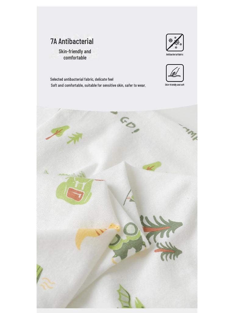 Boys' Cotton Short-Sleeve Summer T-Shirt - Lightweight Children's Top