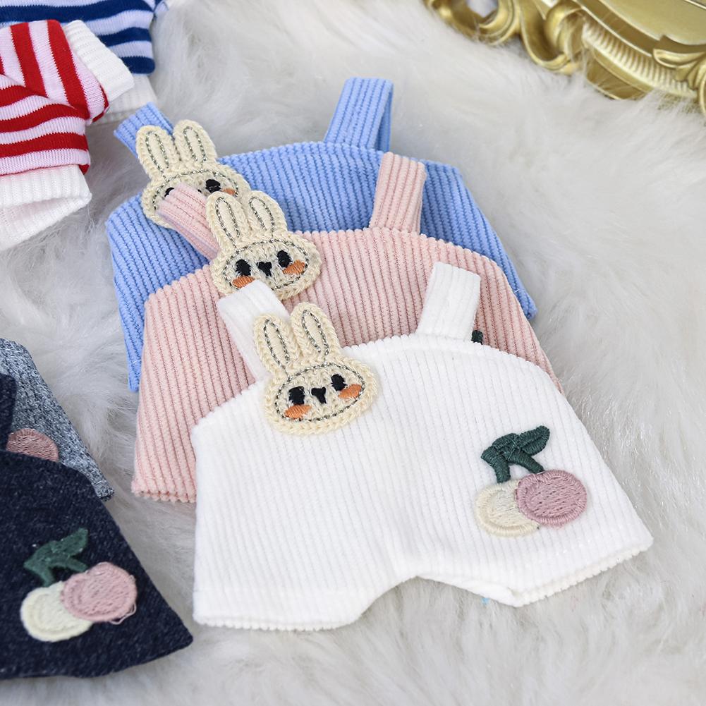 For 17cm Labubu Doll Clothes Fashion Clothes Hoodies Doll Clothes Hoodies Dolls Accessories Cute Decoration Little Cloths