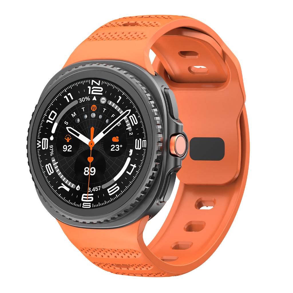 Original Strap For Samsung Galaxy Watch 8 40mm/44mm Silicone Smart Watch Sport Bracelet Correa Galaxy Watch8 Classic 46mm Band