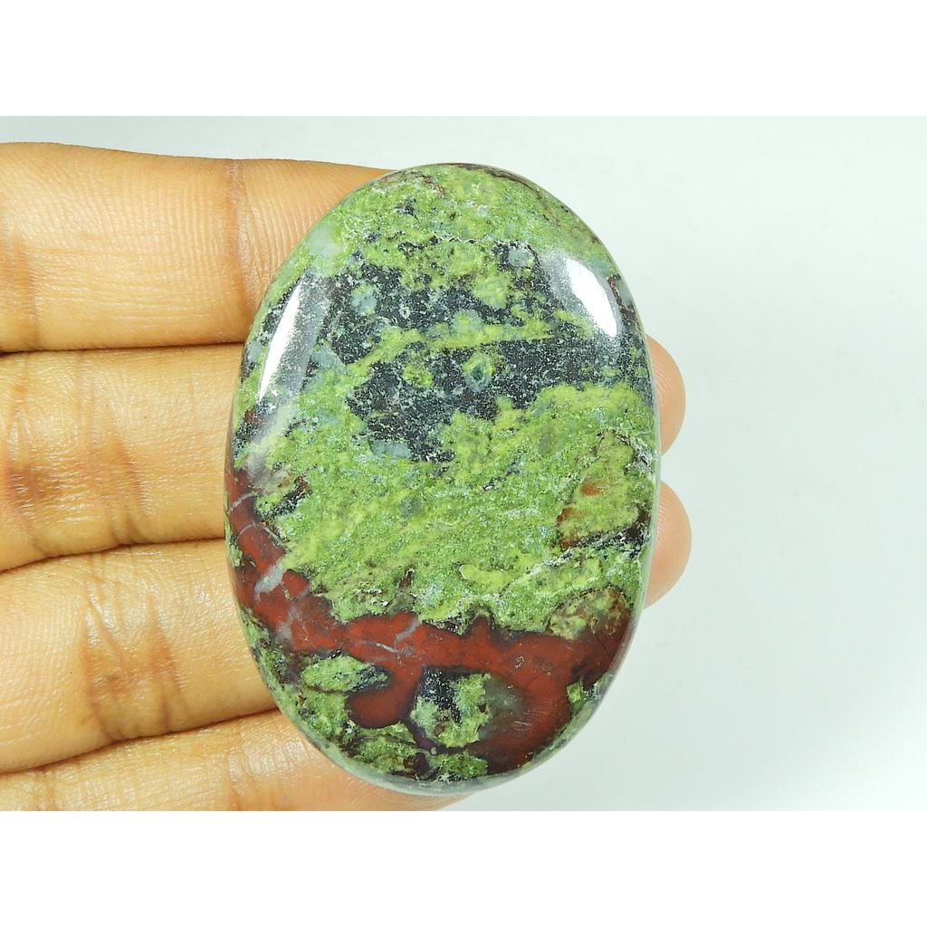 33X48X07 MM Natural Dragon Jasper Oval Shape Cabochon Loose Gemstone 104Cts. SY-483
