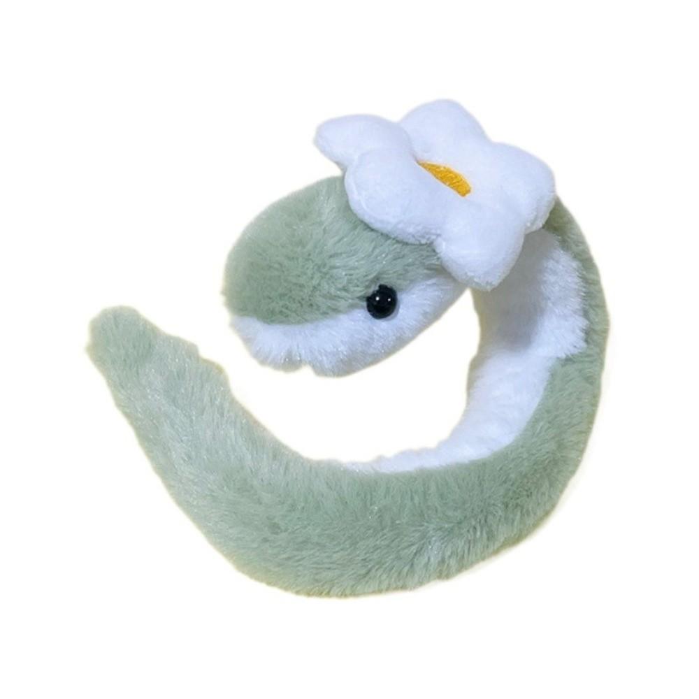 Cute Cartoon Snake Snake Shaped Soft Kawaii Soft Fluffy Animal Children Gift