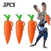 @@Nick & Judy Zootopia Długopis Nagrywający Marchewka Elektroniczna Zabawka Dźwiękowa Może Pisać Długopisem Kulkowym Nowość Długopis Dyktafon Prezent**