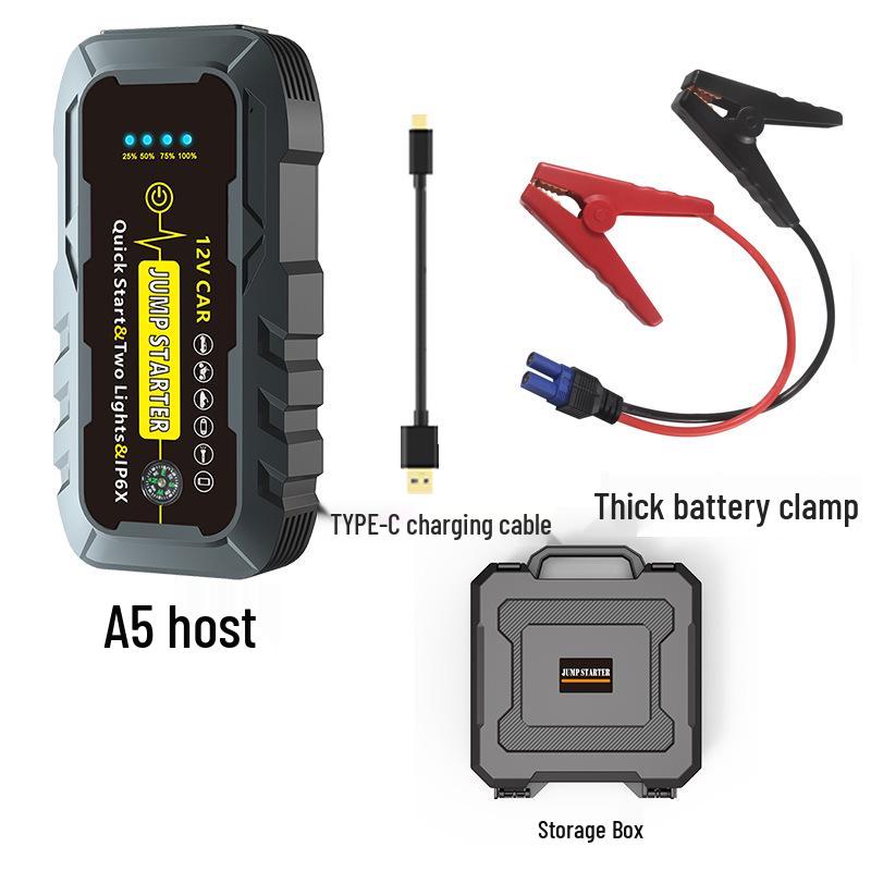 3000A Peak 12V Waterproof Car Jump Starter with High Capacity and IP66 Rating