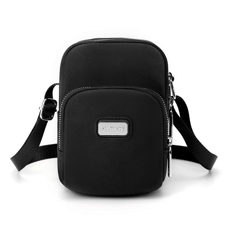 

New women s mobile phone bag lightweight waterproof nylon bag versatile outdoor shopping shoulder bag versatile messenger bag