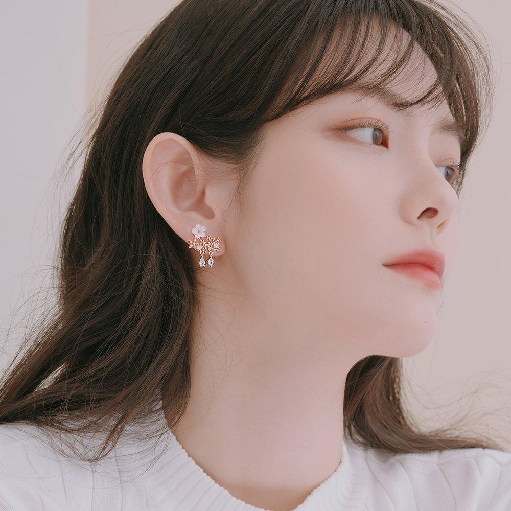 Pure Floral Earrings/Earrings W