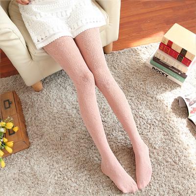 Women Fishnet Tights Love Wave Sexy Female Pantyhose Stockings Hollow Out Silk Stockings