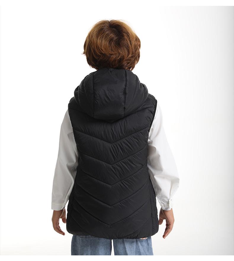 Children's USB Heated Winter Vest with Intelligent Temperature Control