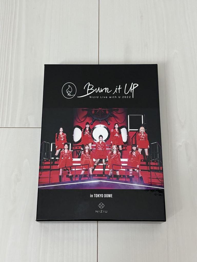 [USED] NiziU "Burn it UP" Blue-ray Limited Edition
