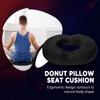 Donut Pillow Seat Cushion Orthopedic Design| Tailbone & Coccyx Memory Foam Pillow | Relieve Pain and Pressure for Hemorrhoid, Pregnancy Post Natal,