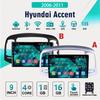 2Din Android Car-Play Car Radio,Hyundai Accent 2006-2011,Multimedia Player Head Unit Stereo GPS Navigation BT WIFI,1+16GB