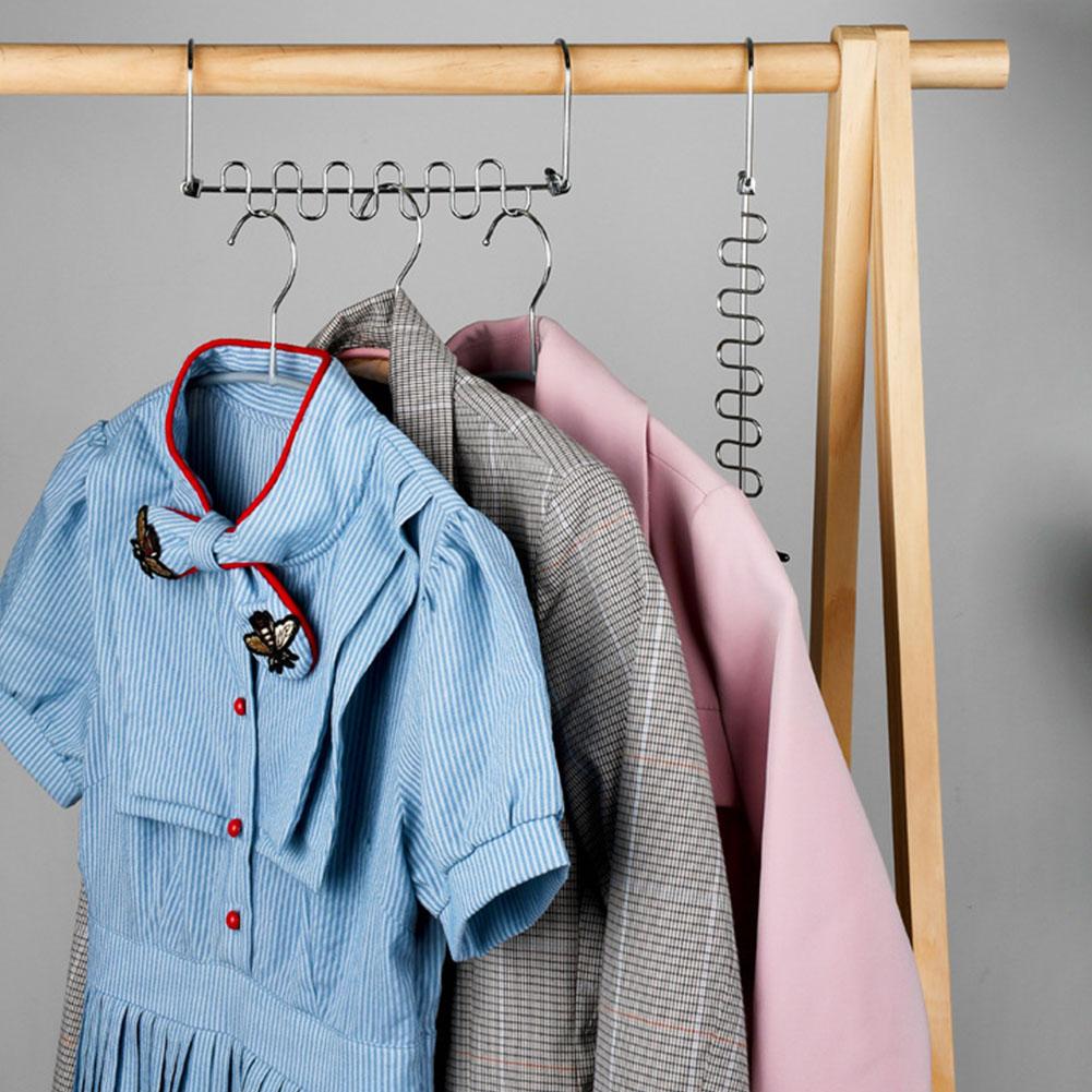Multi-functional Clothes Hanger 360 Degree Swivel Hook 12 Clothes Hangers Pants Tie Storage Shelf Space Saving Closet Storage