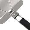 Stainless Steel Pizza Spatula with Foldable Handle Pizza Lifter Transfer Tool Non-Stick Multi-function Kitchen Utensils
