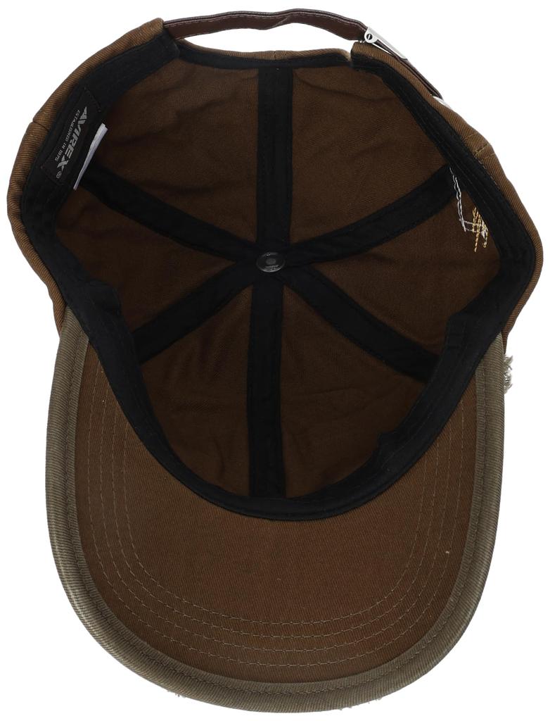 AVIREX Distressed Mesh 80315600 Cap, Khaki,