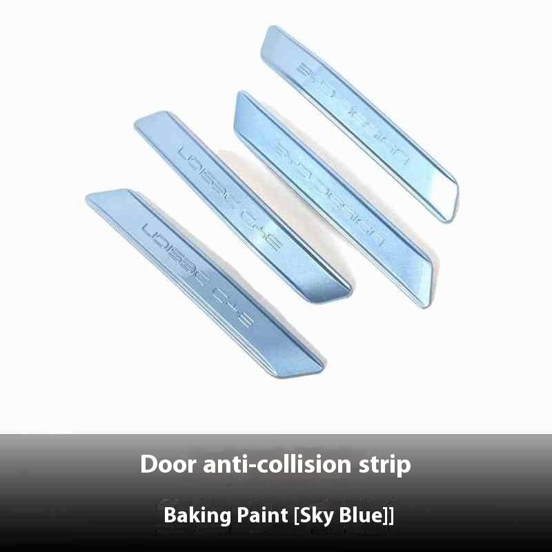 For BYD Song Plus DMI Seal U Sealion 6 Car Door Bumper Guard Anti-Collision Protective Strip Sticker EV Car Accessories
