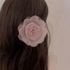 Elegant Flower Brooch Hair Clip Flower Hairpin Stylish Accessory Fashion Lapel Pin Headpieces Gift for Fashion Lover