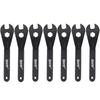 Bicycle Cone Wrench Set Tool Bicycle Wheel Hub Axle Nut Installer Remover Cycling Spanner (13, 14, 15, 16, 17, 18, 19mm)