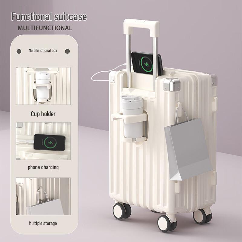 OEING Durable Student Travel Luggage 24 inch