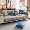 Nordic High-Grade Sofa Cushion Four-Season Universal Fabric Living Room Simple Modern Winter Leather Seat Cushion Cover Full Cover Towel