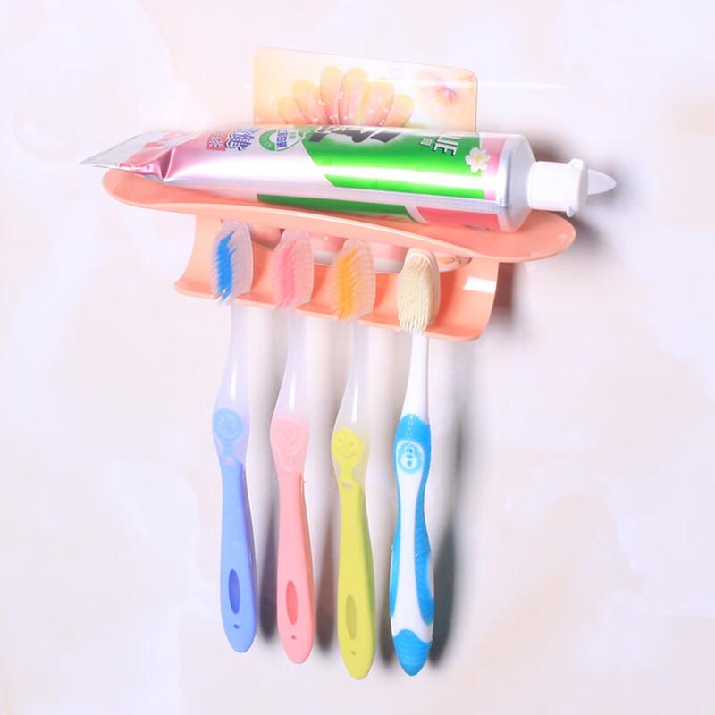 LISM Wall-Mounted Toothbrush Holder 4-Pack