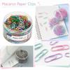 600 Pieces 28mm Paper Clips Bulk Pack Multi-Use Metal Office School Supplies Durable and Lightweight Paper Fasteners