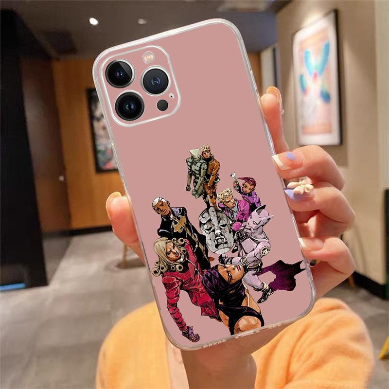Jojo Phone Case For Iphone 17ProMax 17 Pro Air 16 15 14 13 Pro Max 16 15 14 13 Pro 15Plus