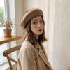 Net Mesh Wool Beret French Style Beanie Cap Fashion Painter Hat  Winter