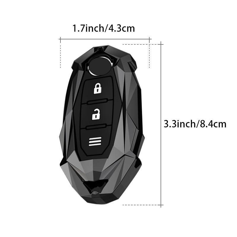 Fit For Nissan Car Key Case Cover Ring Chain Shell Versa Maxima Altima Rogue Armada Sentra Murano For Infiniti Fx35 Qx60