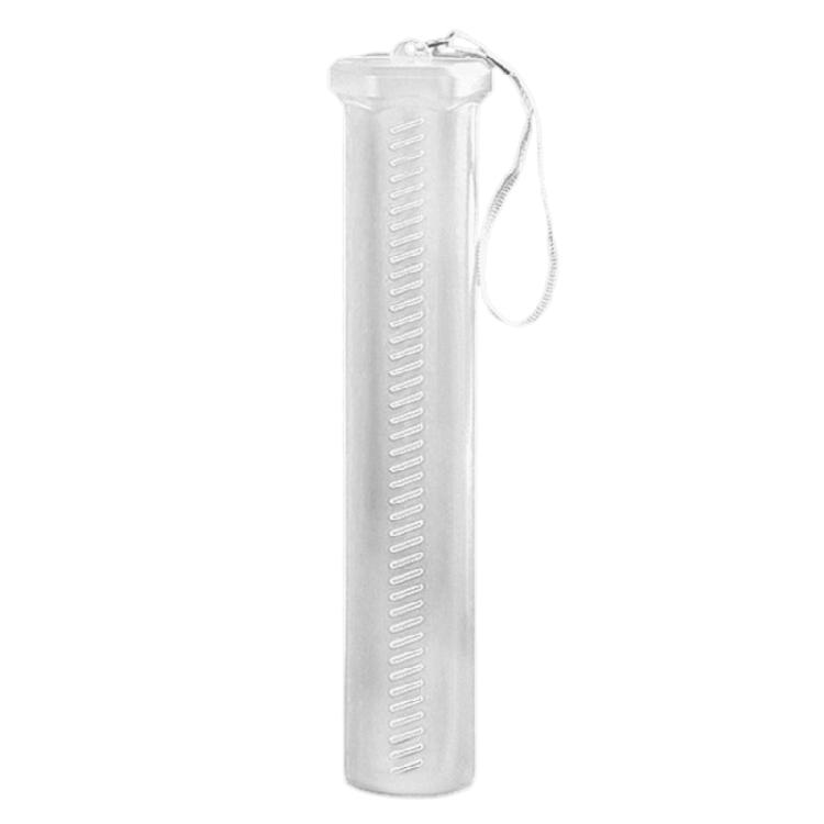 Shatterproof Plastic Writing Brush Storage With Customizable Sections For Different Sized Writing Brushes