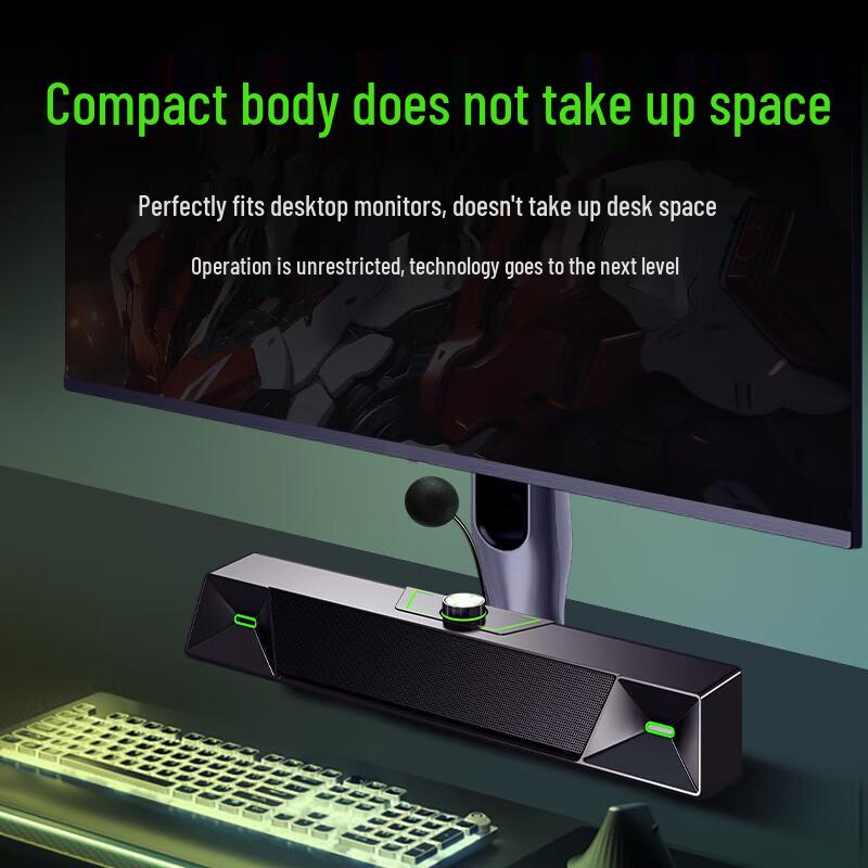 Newman V1 Wired Gaming Computer Speaker