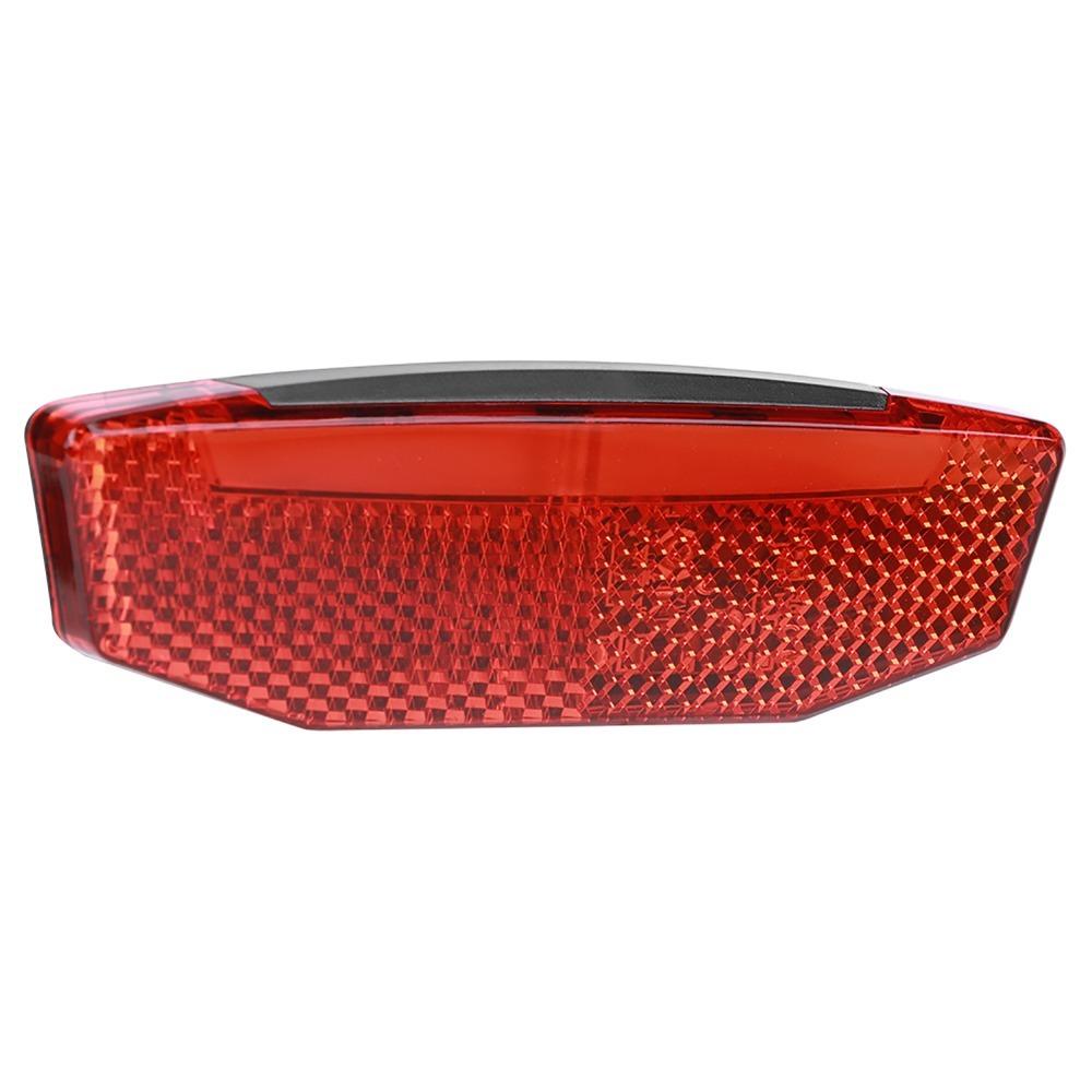 Red Ebike Rear Tail Light 6V-60V Voltage Riding LED Light Durable LED Warning Light  Electric Bike