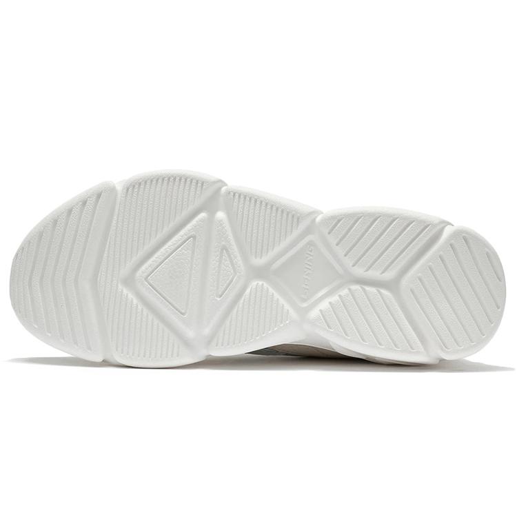 Li Ning Still Shadow Trendy Low top Sports Casual Shoes Women's Pearl White AGLS054-1