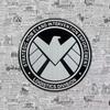 Marvel S.H.I.E.L.D. Metal Car Decal Sticker SHIELD Stickers for Cars Motorcycles Fuel Tanks Car Bodies Windows and Electric Vehicles