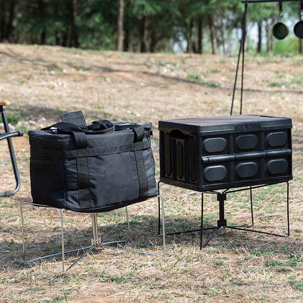Anti-slip Folding Cooler Stand No Leak Suitcase Moisture-proof Shelf Picnic