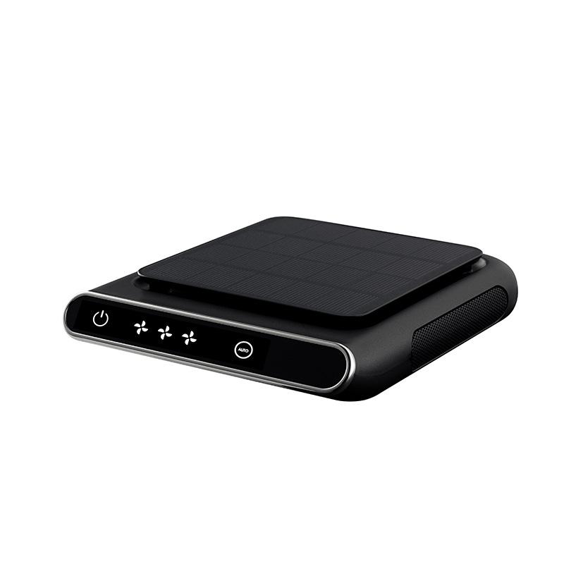 G1 Solar-Powered Wireless Car Purifier and USB-Charged Aromatherapy Ionizer